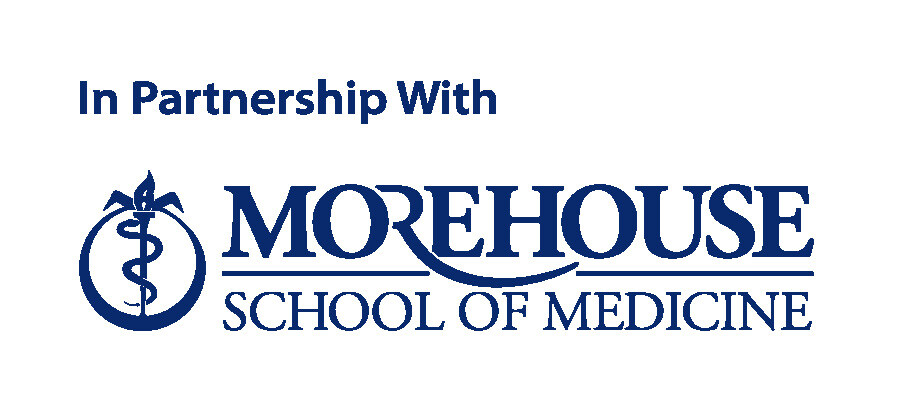 In Partnership With Morehouse School of Medicine logo