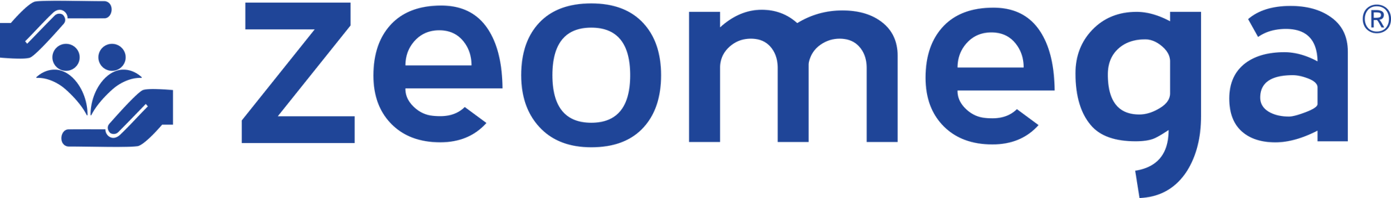 ZeOmega Logo Single Color Blue 20250403